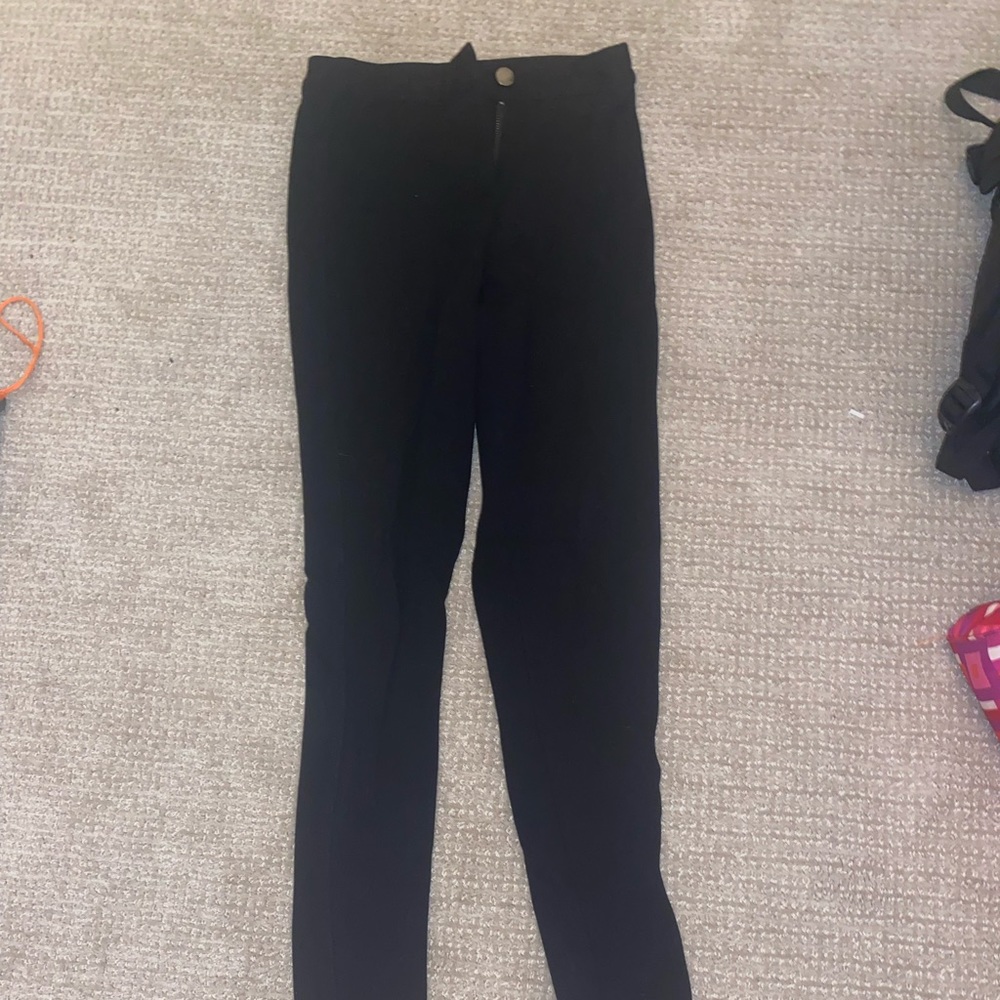 So Nikki sleek black pants